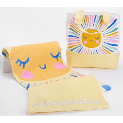 Potterybarn Sun Tote & Towel Set