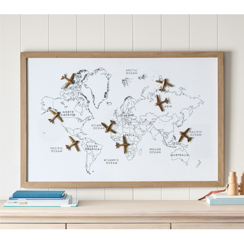 Potterybarn Airplane Magnet Board (24 x 36)