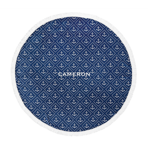 Potterybarn Anchor Round Family Beach Towel UPF 50