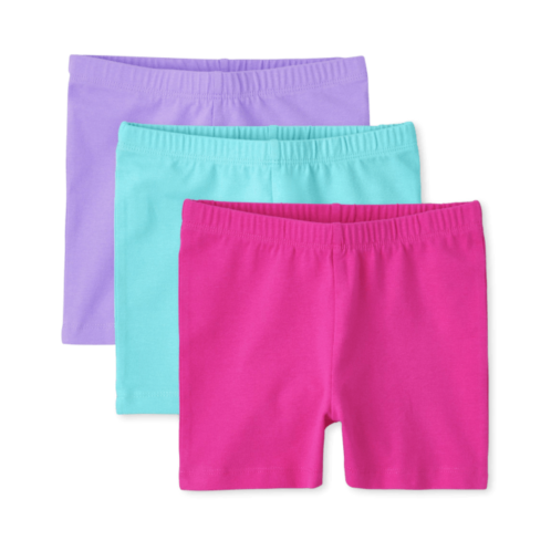 Childrensplace Girls Cartwheel Shorts 3-Pack