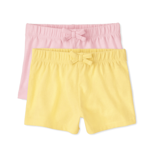 Childrensplace Toddler Girls Shorts 2-Pack