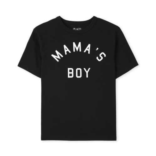 Childrensplace Boys Matching Family Mamas Boy Graphic Tee