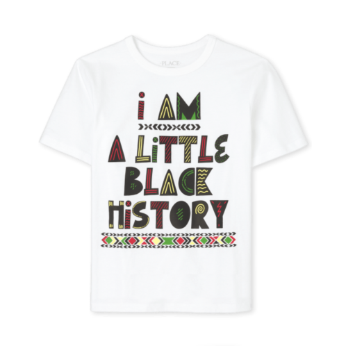 Childrensplace Unisex Kids Matching Family Black History Graphic Tee