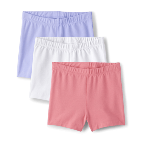 Childrensplace Toddler Girls Cartwheel Shorts 3-Pack