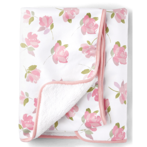 Childrensplace Baby Girls Floral Cozy Blanket