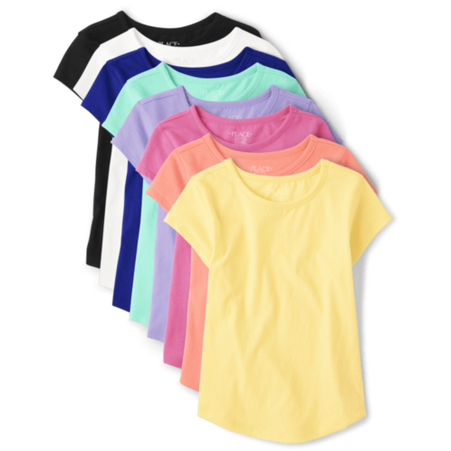 Childrensplace Girls Tee Shirt 8-Pack