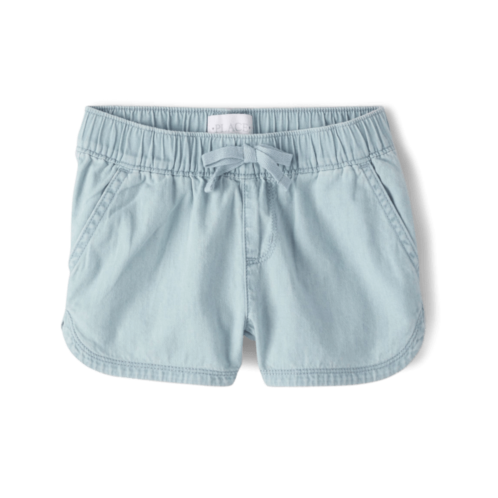 Childrensplace Girls Denim Pull On Shorts