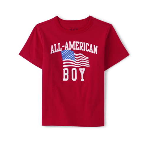 Childrensplace Baby And Toddler Boys Matching Family All-American Boy Graphic Tee