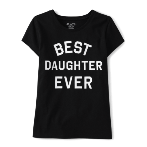 Childrensplace Girls Best Daughter Ever Graphic Tee