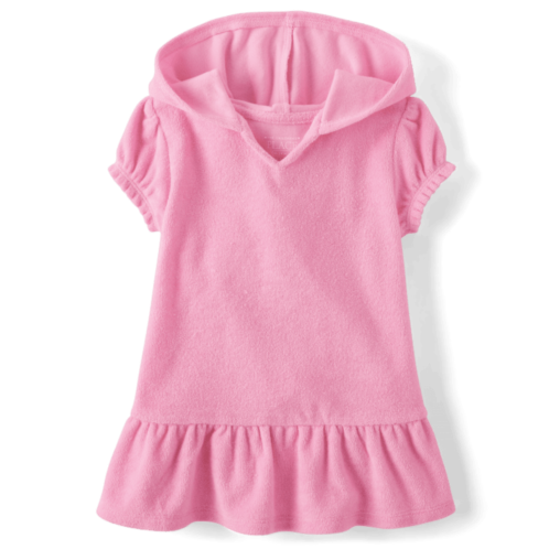 Childrensplace Baby And Toddler Girls Peplum Cover-Up