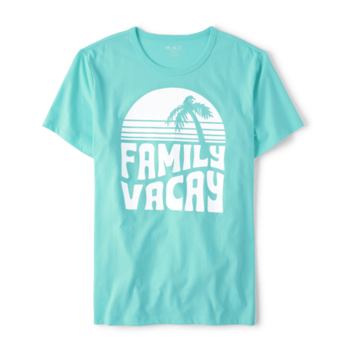 Childrensplace Unisex Adult Matching Family Vacay Graphic Tee