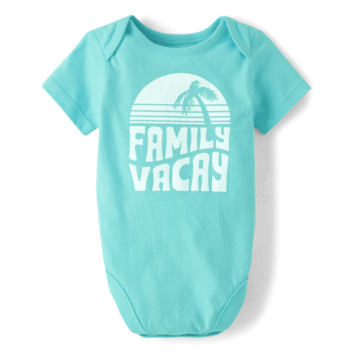 Childrensplace Unisex Baby Matching Family Vacay Graphic Bodysuit