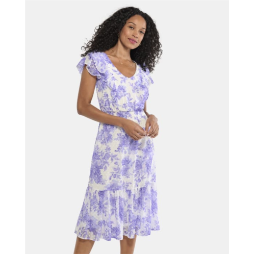 Childrensplace Womens Mommy And Me Floral Tiered Dress