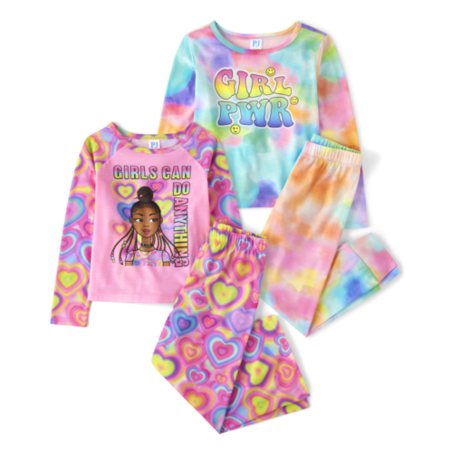 Childrensplace Girls Girl Pwr Pajamas 2-Pack