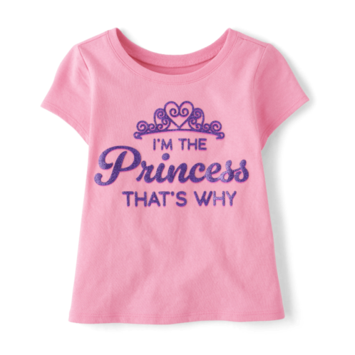 Childrensplace Baby And Toddler Girls Princess Graphic Tee