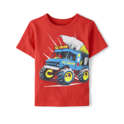 Childrensplace Baby And Toddler Boys Ice Cream Truck Graphic Tee