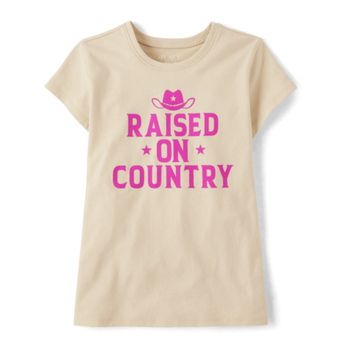 Childrensplace Girls Country Graphic Tee