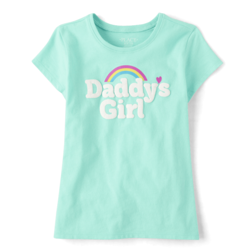 Childrensplace Girls Daddys Girl Graphic Tee