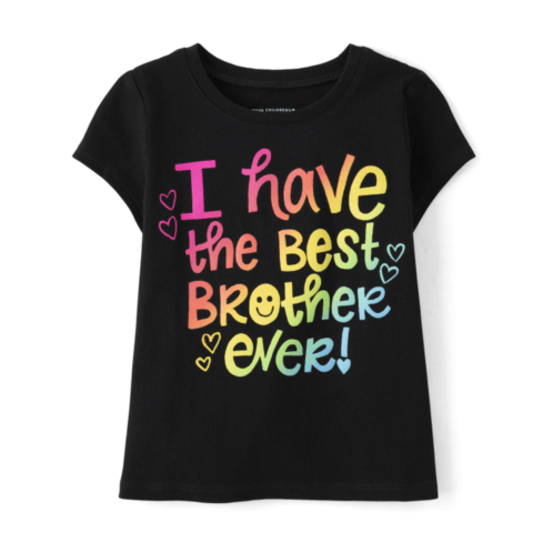 Childrensplace Baby And Toddler Girls Best Brother Graphic Tee