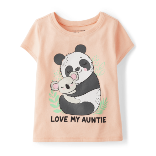 Childrensplace Baby And Toddler Girls Auntie Graphic Tee