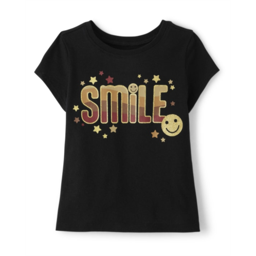 Childrensplace Baby And Toddler Girls Smile Graphic Tee