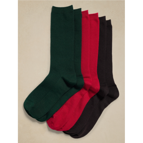 Bananarepublic Breathe Merino Sock 3-Pack