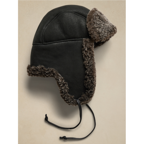 Bananarepublic Shearling Trapper | Crown Cap