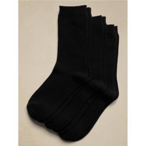 Bananarepublic Cozy Sock with a Touch of Cashmere 3-Pack