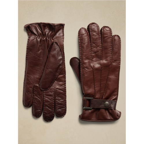 Bananarepublic Glauco Buckle Leather Glove | Gianni