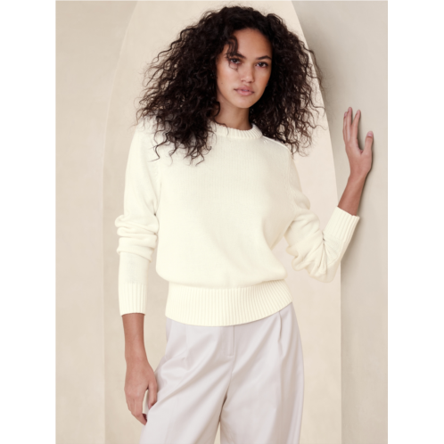 Bananarepublic Demi Cotton-Silk Sweater