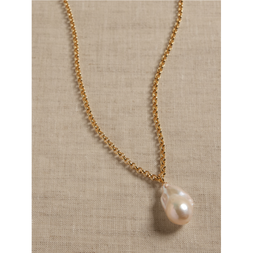 Bananarepublic Baroque Pearl Pendant Necklace | Aureus + Argent