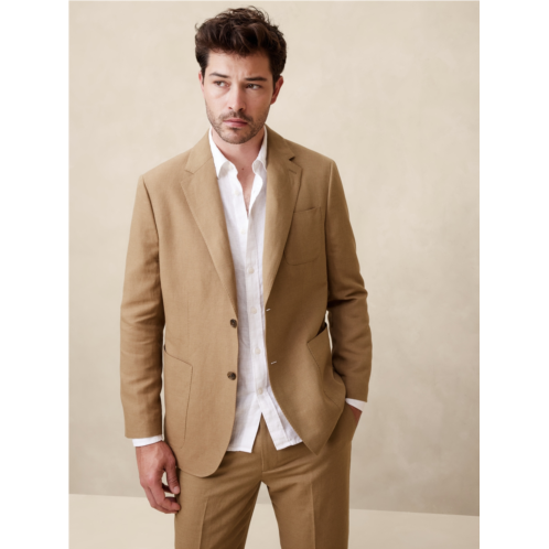 Bananarepublic Ventana Italian Linen-Blend Suit Jacket