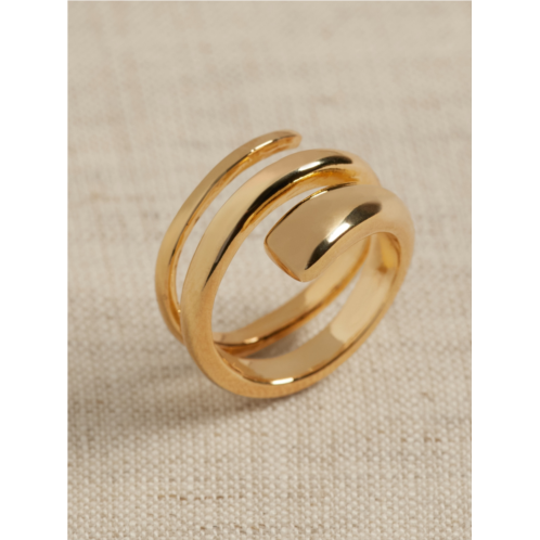 Bananarepublic Ravena Coil Ring by Aureus + Argent