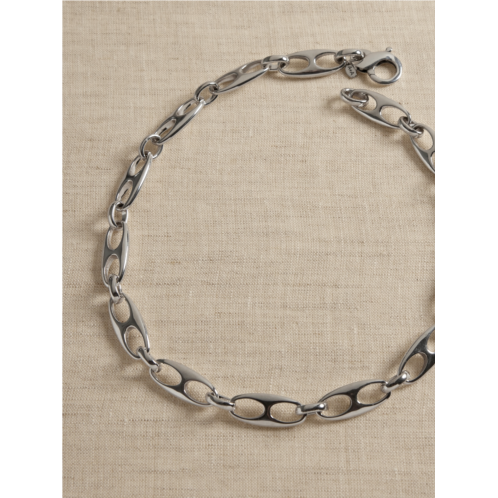 Bananarepublic Elongated Mariner Link Chain Necklace | Aureus + Argent