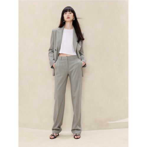 Bananarepublic Siena Straight Italian Wool Pant