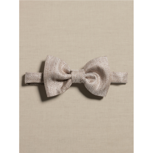 Bananarepublic Italian Linen-Silk Bow Tie