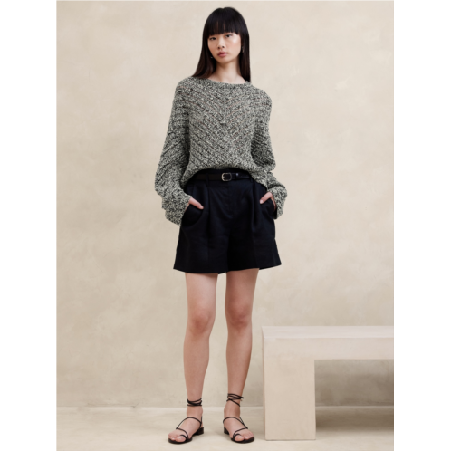 Bananarepublic Oversized Cotton-Blend Sweater