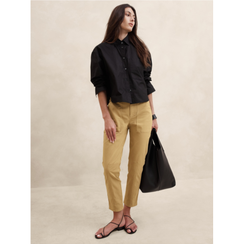 Bananarepublic Mid-Rise Slim Cargo Pant