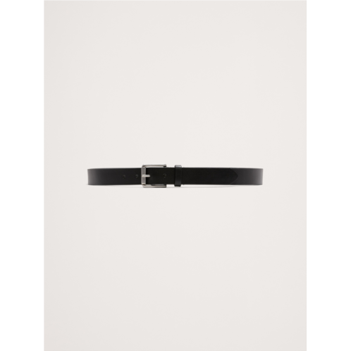 Bananarepublic Leather Belt with Beveled Edges