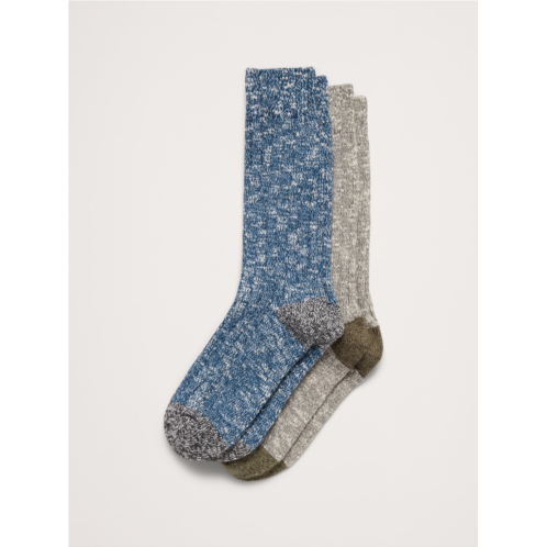 Bananarepublic Marled Cotton Sock 2-Pack