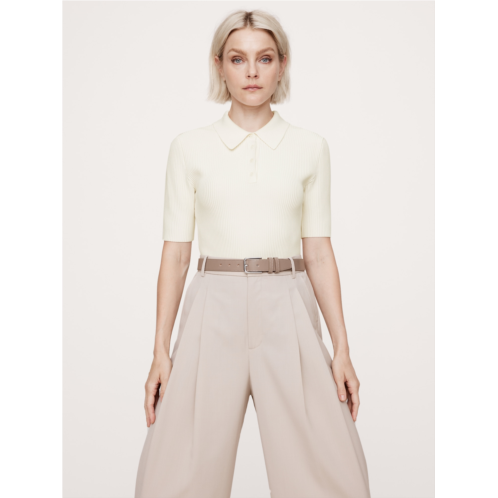 Bananarepublic Cece Cropped Polo