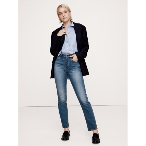 Bananarepublic High-Rise Straight Jean