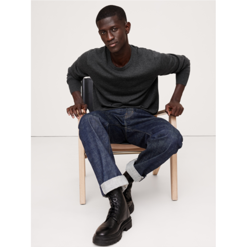 Bananarepublic Italian Merino Crew-Neck Sweater