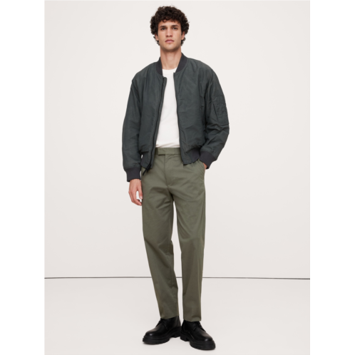 Bananarepublic Pleated Cropped Italian-Stretch Chino