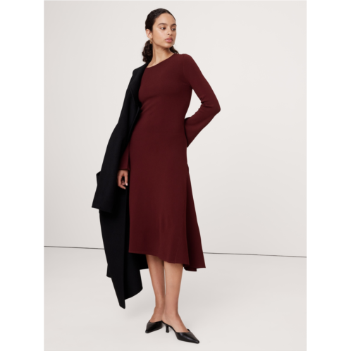 Bananarepublic Flare-Sleeve Midi Sweater Dress