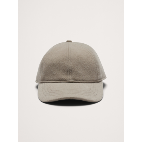 Bananarepublic Melton Wool-Blend Baseball Cap by Crown Cap