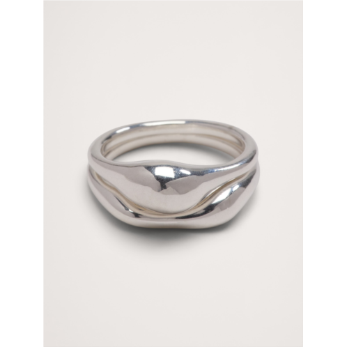 Bananarepublic Sculpted Stacking Rings