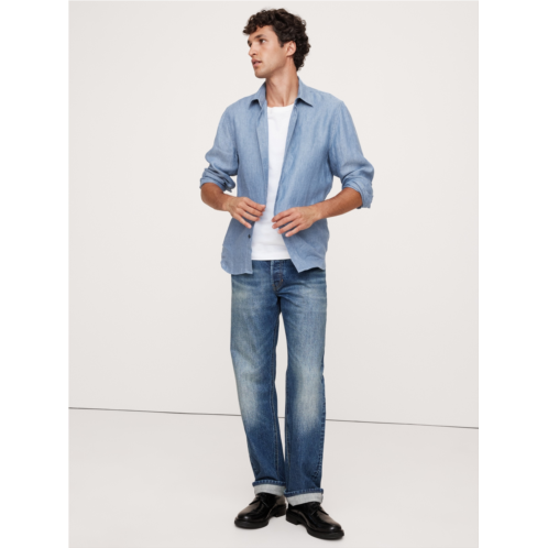 Bananarepublic Standard Castello Linen Shirt