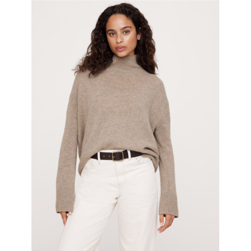 Bananarepublic Oversized Cashmere Turtleneck Sweater