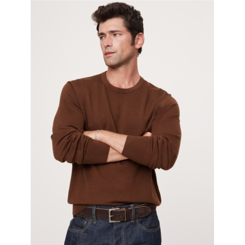 Bananarepublic Italian Merino Crew-Neck Sweater